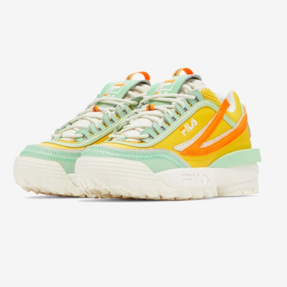Fila Disruptor 2 Exp Colorblock Chunky Sneakers Size 9